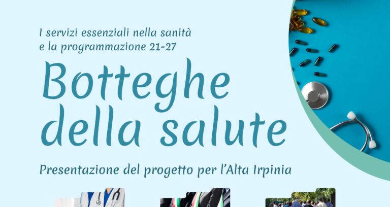 Botteghe della Salute in Alta Irpinia, ad Aquilonia si presenta il progetto