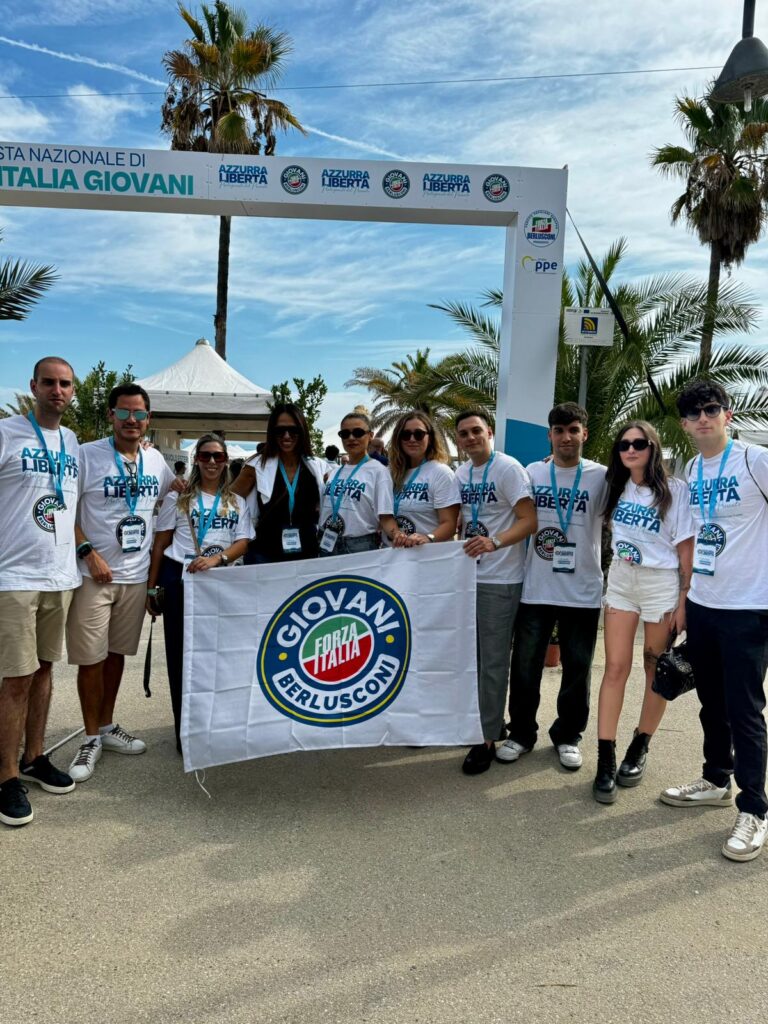 Forza Italia Giovani Avellino protagonista ad Azzurra Libertà a San Benedetto del Tronto
