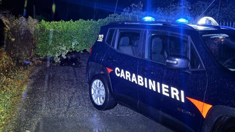Maltempo nella notte, intervento dei Carabinieri a Mirabella Eclano e Venticano