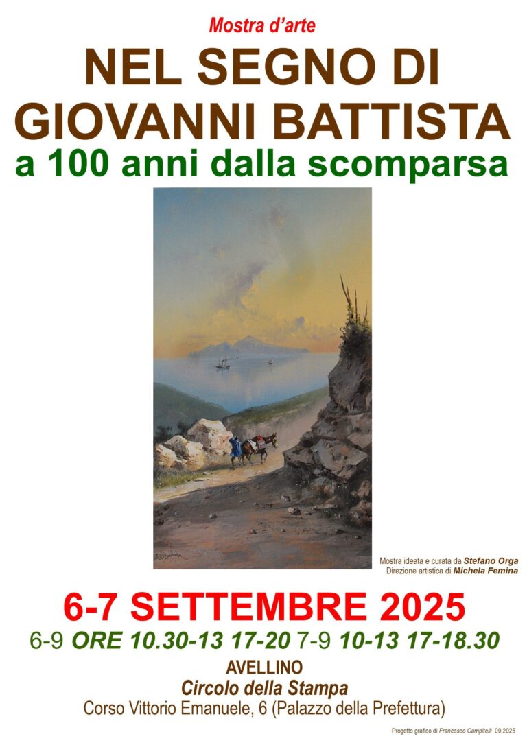“Nel segno di Giovanni Battista”, la mostra d’arte a 100 anni dalla scomparsa