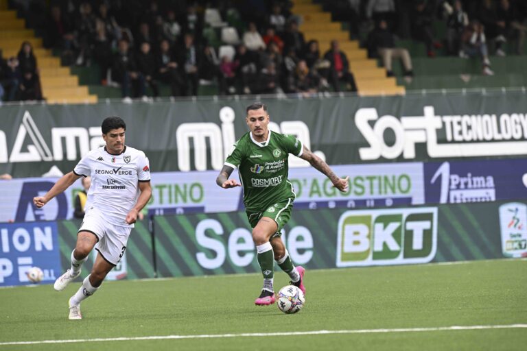 Avellino, prezioso punto a Pescara: 1 a 1 all’Adriatico
