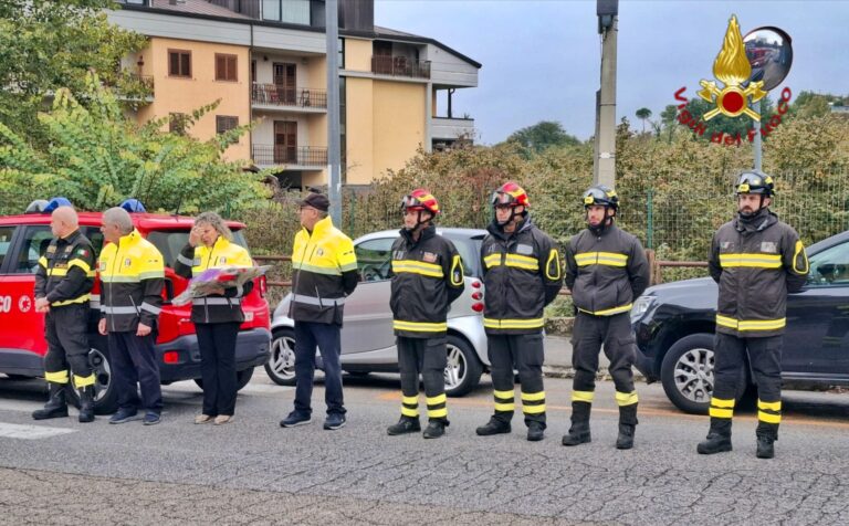 I Vigili del Fuoco di Avellino rendono omaggio ai Carabinieri caduti a Castel d’Azzano