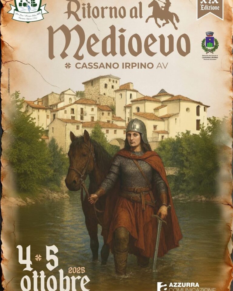 Cassano Irpino torna al Medioevo: al via la XIX edizione della rievocazione storica