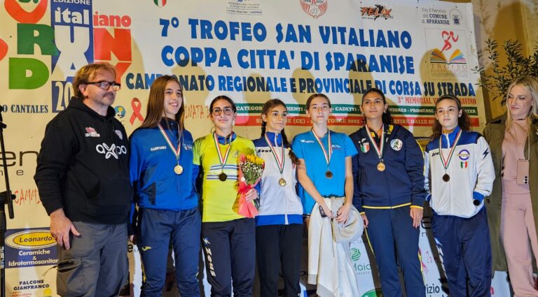 Maria Ruberto è Campionessa Regionale di Corsa su Strada 2025