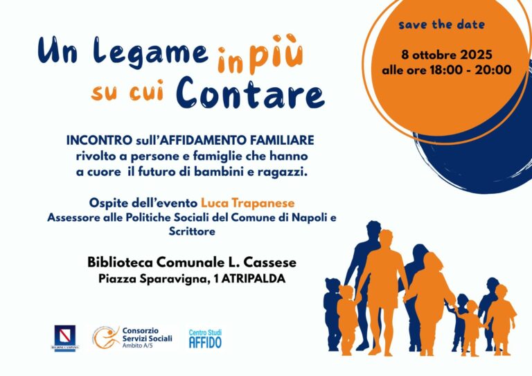 Ad Atripalda incontro sull’affidamento familiare con Luca Trapanese