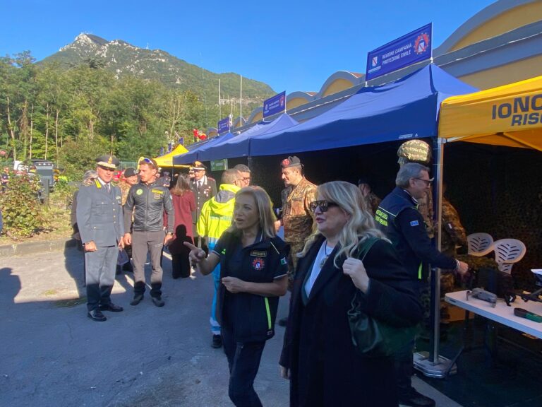 VIDEO-FOTO/ Riflesso: “Protezione Civile è una squadra. Fondamentale formare i giovani alla prevenzione”