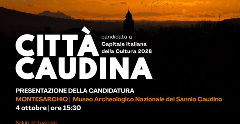 Città Caudina, sabato la presentazione della candidatura a Capitale della Cultura