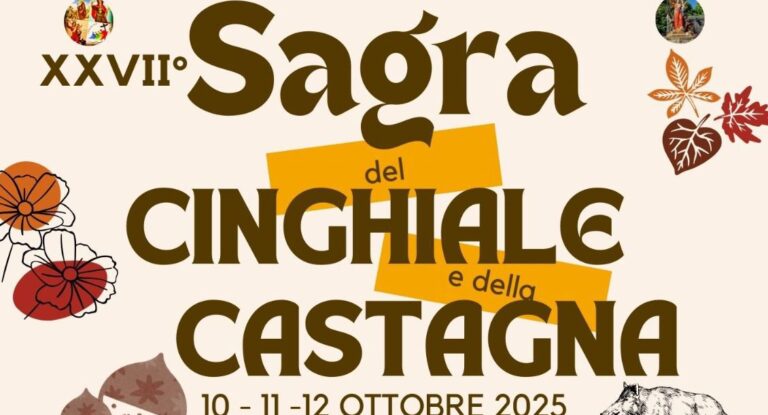 San Potito Ultra in festa: torna la Sagra del Cinghiale e della Castagna