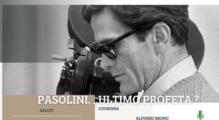 “Pasolini. Ultimo profeta?” – ad Avellino una serata per ricordare il grande intellettuale