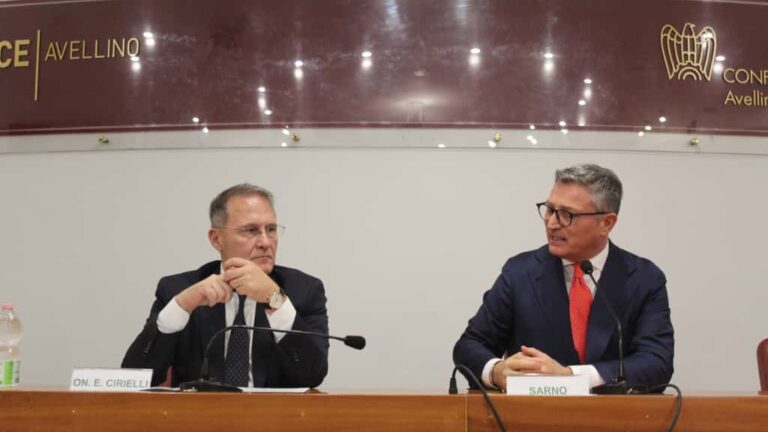 Il progetto ferroviario di Ance Avellino nell’agenda di Cirielli: “Idea affascinante e importante. Sarà nel nostro programma”