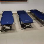 accoglienza sfollati brandine