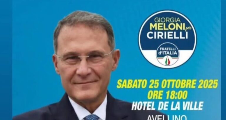 Fratelli d’Italia presenta la lista irpina a sostegno di Cirielli