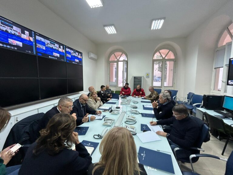 Oggi nuova riunione del Centro di Coordinamento Soccorsi in Prefettura