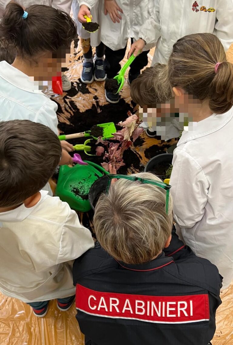Aiello del Sabato, i Carabinieri alla festa Nazionale dell’Albero
