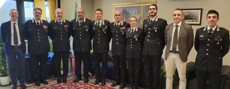 FOTO/ Avellino: onorificenze e promozioni nell’Arma dei Carabinieri