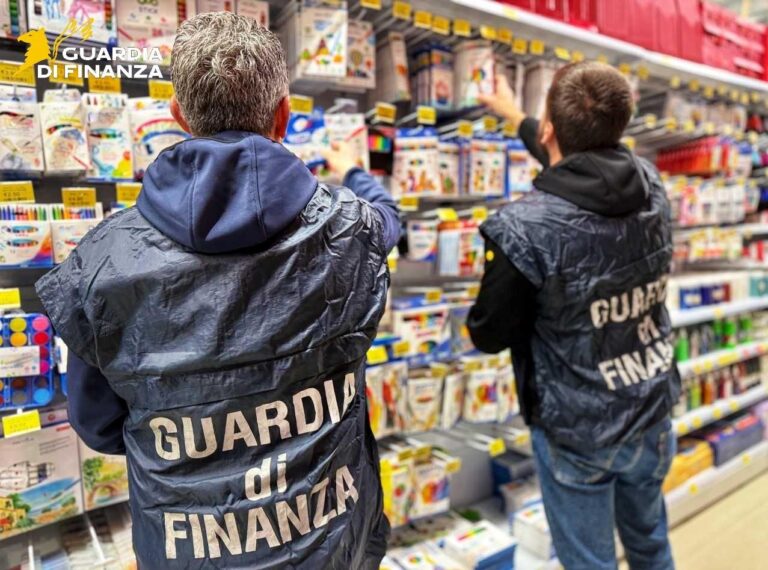 GdF Benevento, sequestrati prodotti privi di marchio CE e non conformi agli standard di sicurezza