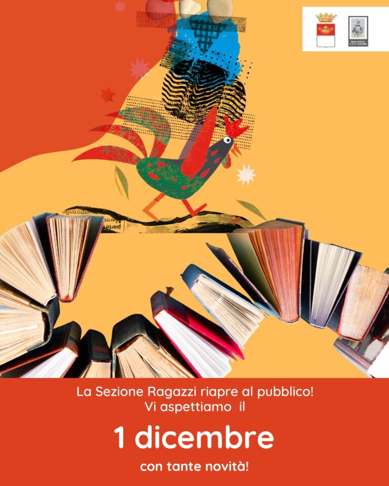 La Sezione Ragazzi della Biblioteca Provinciale S. e G. Capone riapre al pubblico