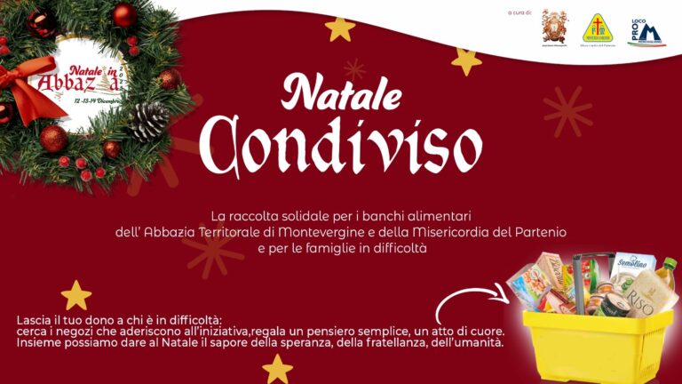 A Mercogliano il Natale è condiviso: solidarietà ed economia di prossimità