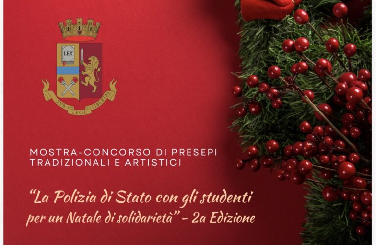 La Questura di Avellino inaugura la seconda edizione della mostra di presepi tradizionali ed artistici