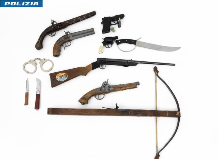 Ariano Irpino, denunciato un 41enne del beneventano per detenzione abusiva di armi