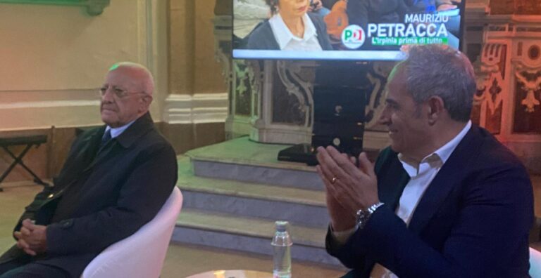 De Luca-Petracca, intesa totale. Il consigliere Pd: “E’ il miglior amministratore campano”