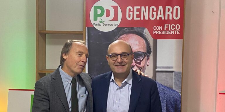 Gengaro accoglie Misiani e ammette: “Per il Pd campagna elettorale da separati in casa”