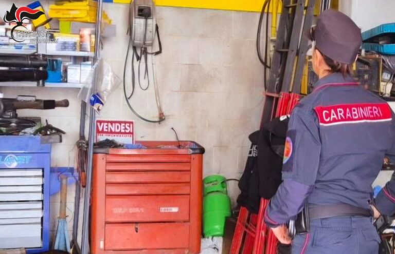 Monteforte Irpino: I Carabinieri denunciano il titolare di un’officina meccanica