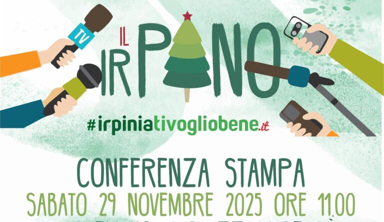 Pino Irpino 2025, tutto pronto: sabato la conferenza stampa al Palazzo Vescovile