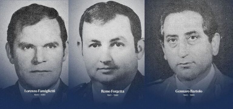 La Polizia Penitenziaria ricorda i tre agenti morti nel carcere di Sant’Angelo dei Lombardi