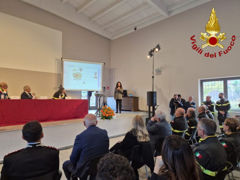 San Martino V. C. presentato il progetto per il nuovo Distaccamento dei Vigili del Fuoco