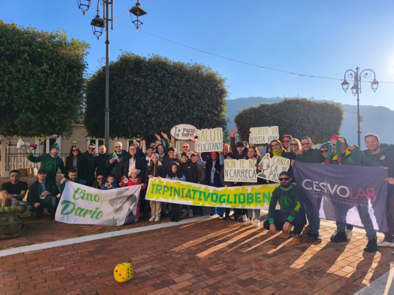 Il Pino Irpino continua il suo viaggio: dopo 70 tappe, ancora due giorni di tour