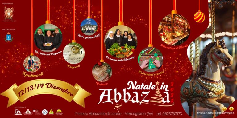Natale in Abbazia, gli eventi dal 12 al 14 dicembre