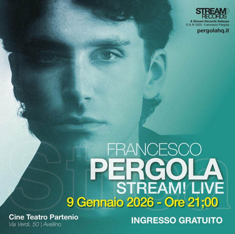 Il giovane cantautore Pergola presenta il “concerto omaggio” alla sua città