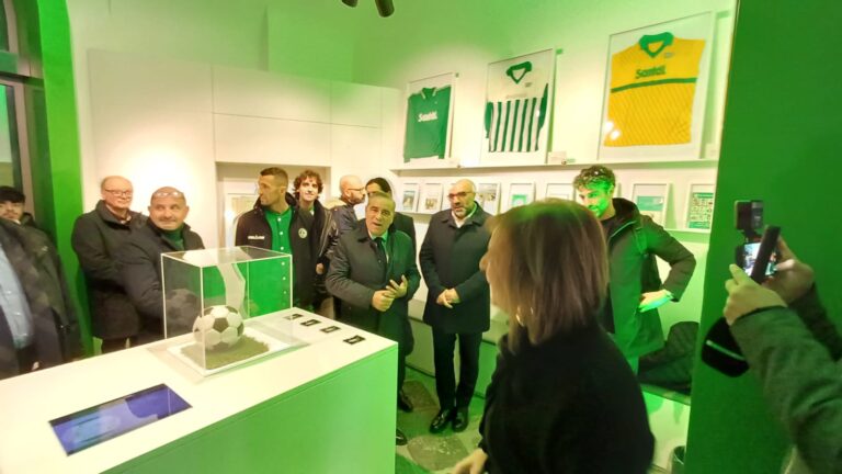 VIDEO-FOTO/ Mostra Avellino, Buonopane: “Il calcio ci ha fatto conoscere a livello nazionale”