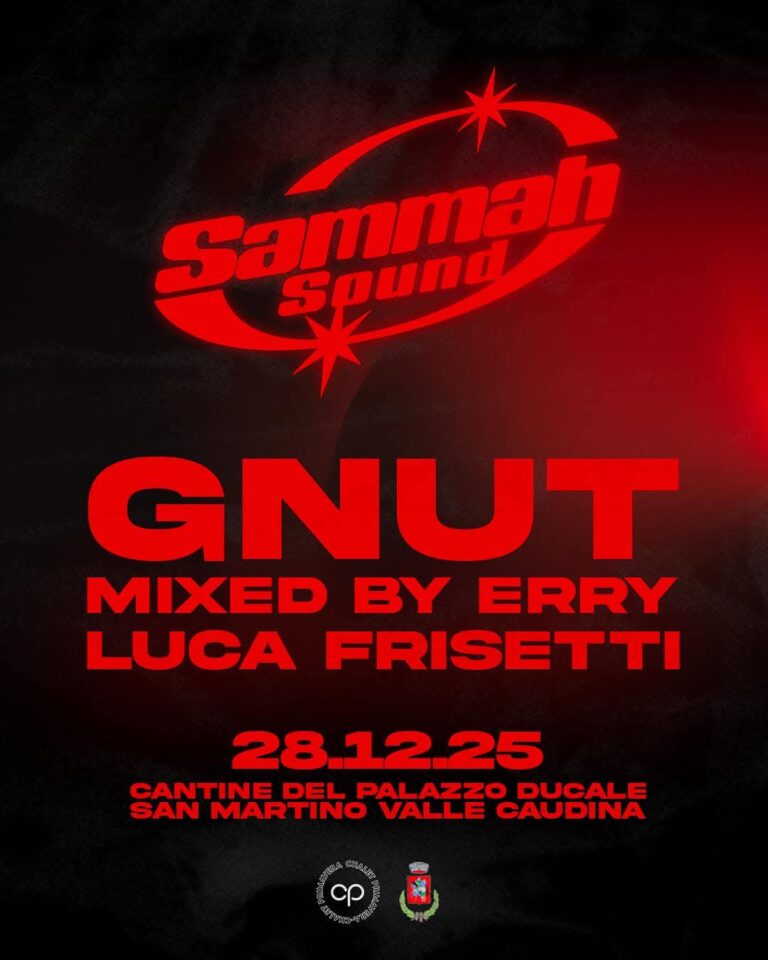 Gnut porta la sua voce unica nel cuore della Valle Caudina: il 28 dicembre live al Sammah Sound