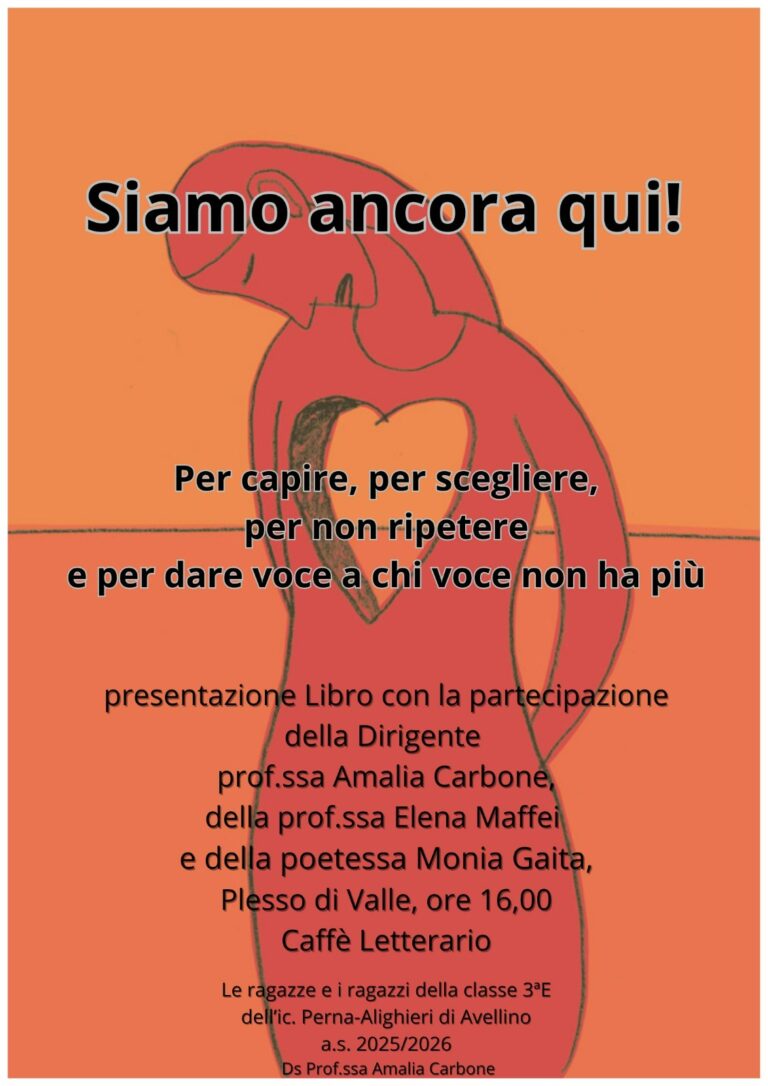 “Siamo ancora qui”: gli studenti della 3ªE dell’Ic Perna-Alighieri ridanno voce alle vittime di femminicidio
