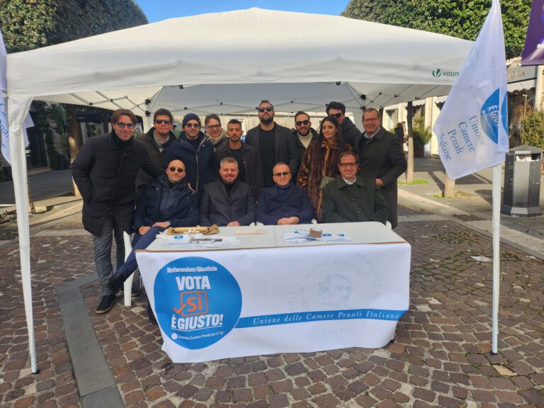 Referendum, Avellino è una delle 129 piazze per il Sì: penalisti in campo