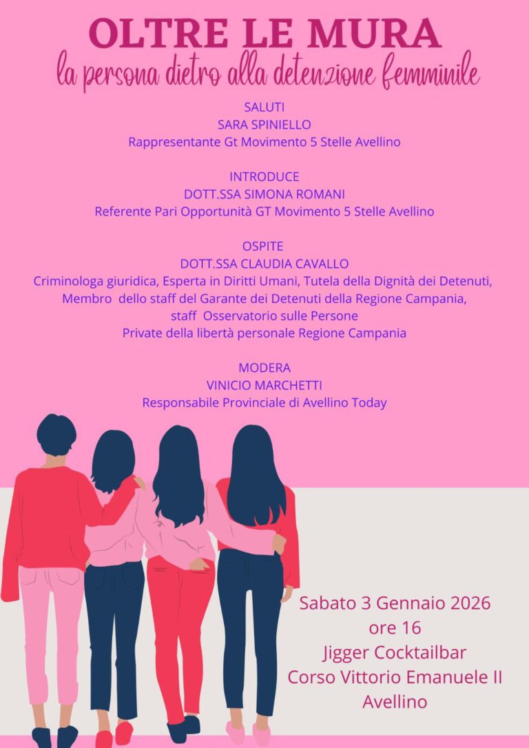 “Oltre le mura: la persona dietro alla detenzione femminile”, incontro con la dott.ssa Cavallo