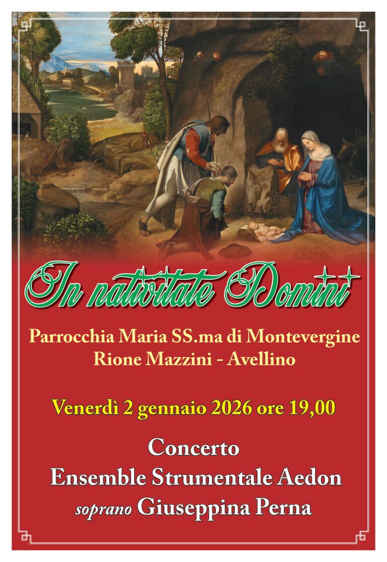 Rione Mazzini, ultimo appuntamento con “In Nativitate Domini”