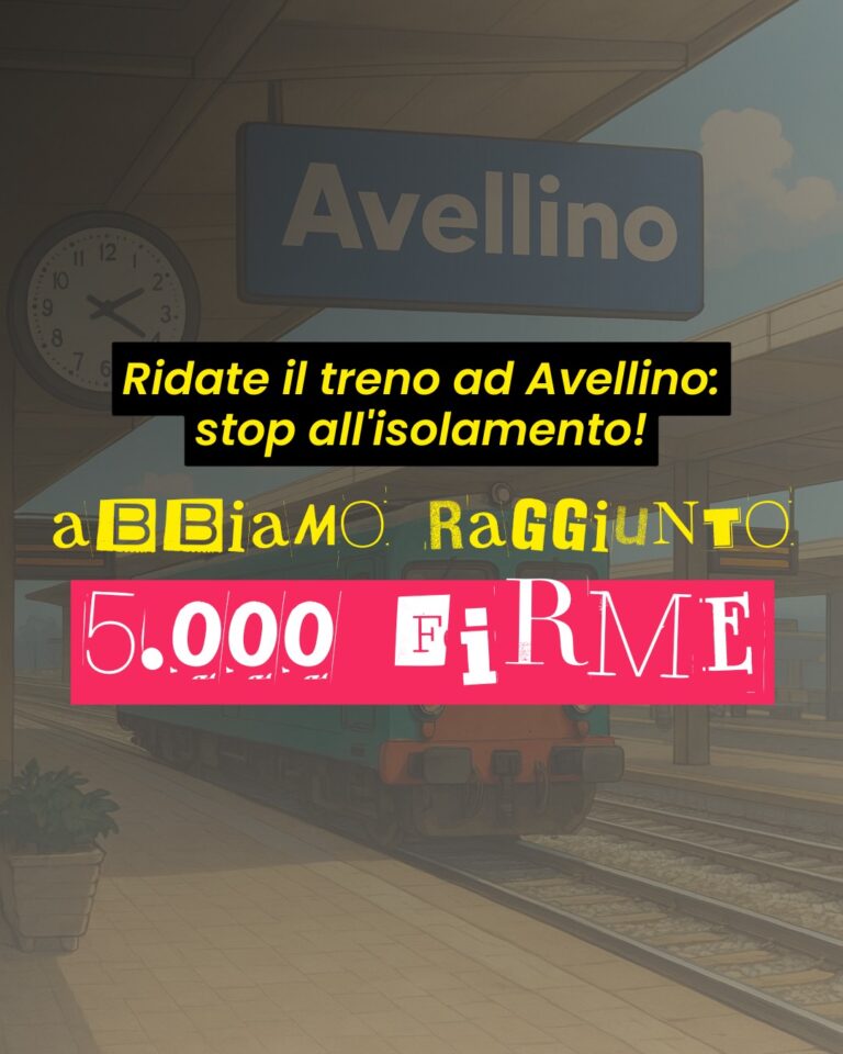 “Ridateci il treno”: la petizione supera le 5.000 firme