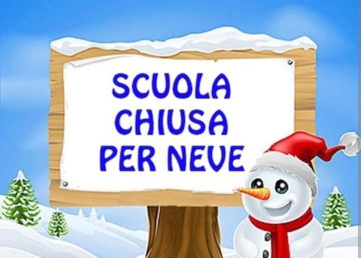 Scuole chiuse per neve, arrivano le ordinanze dei sindaci: ecco dove