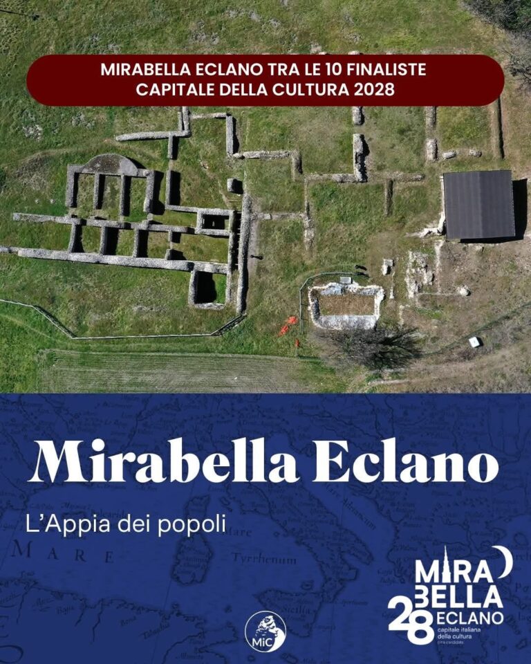 Capitale della Cultura 2028, Mirabella Eclano tra le 10 finaliste