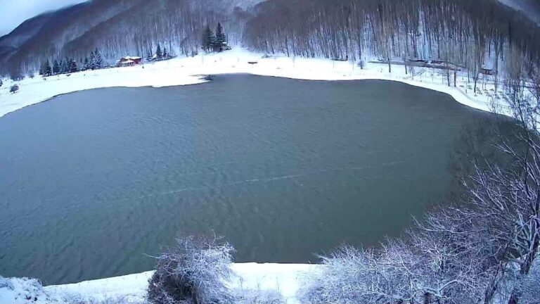 Nevicata notturna, Laceno si risveglia imbiancata