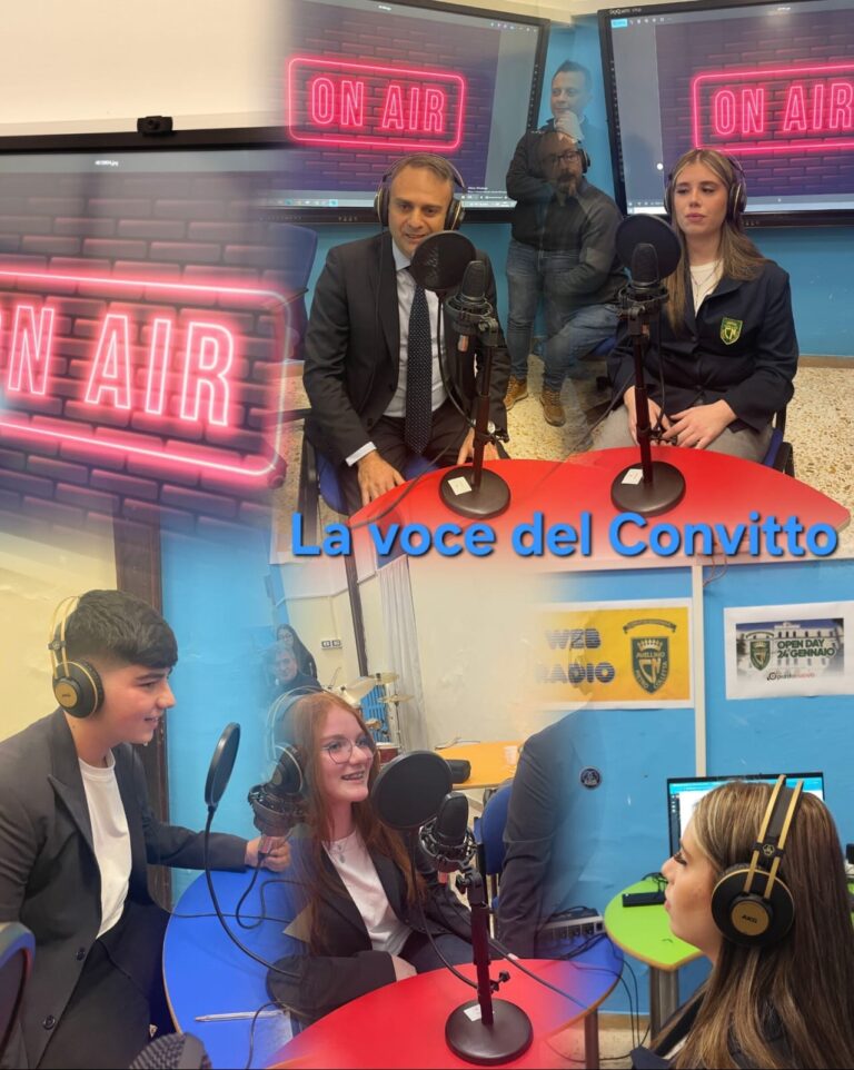 Il Convitto lancia la Radio Web