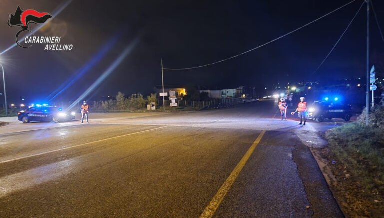 Mirabella Eclano, task force dei Carabinieri per il contrasto allo spaccio e consumo di stupefacenti