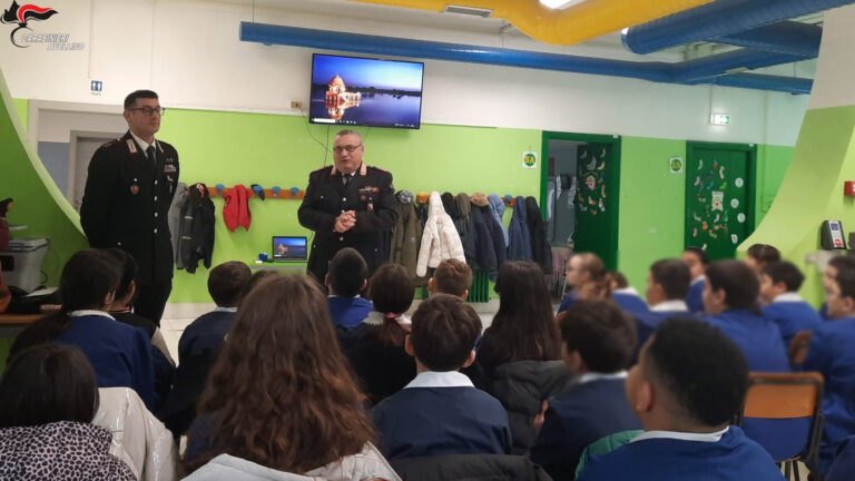 Cultura della Legalita’, Carabinieri in “cattedra” a Forino e Avella