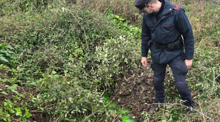 Solofra, inquinamento fiume Sarno: i Carabinieri denunciano una persona per scarico abusivo