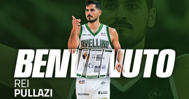 Unicusano Avellino Basket: Rei Pullazi rinforza il pacchetto lunghi