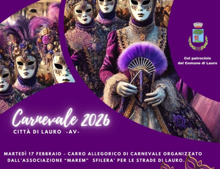 A Lauro tutto pronto per la “Nave dell’Amore”: martedì arriva il carro allegorico