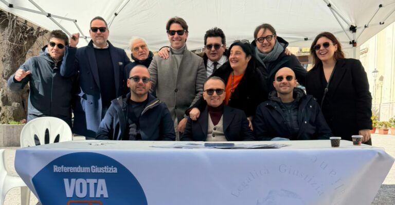 Referendum, la Camera Penale in piazza a Montoro per le ragioni del Si’